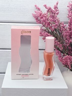 Gisou Honey Infused Lip Oil - Glazed Plum